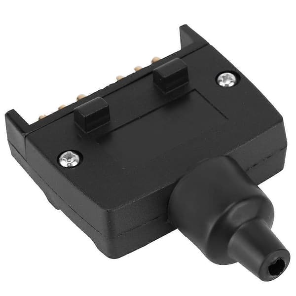 Australsk 7-pins flat hannhengerkontakt adapter for campingvognhenger