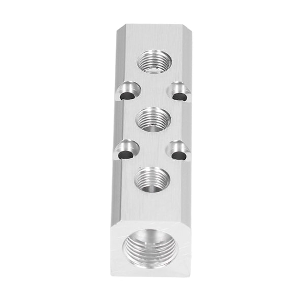 Pneumaattinen jakotukki ilmanjakelulohko liitin jakaja G1/2 sisääntulo G1/4 ulostulo 30x30mmSY30-02-3F
