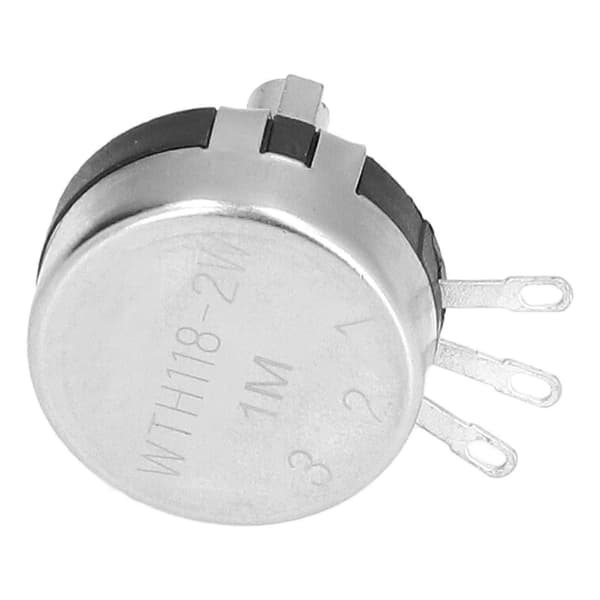 20 st Potentiometer Sortimentslåda Enkelvarv Kolfilm Rotationspotentiometer Komponent WTH118?2W1M