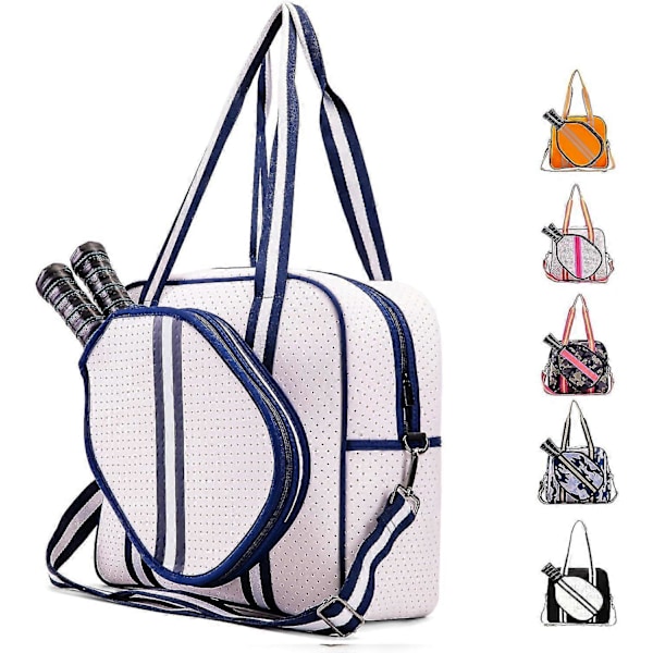 Crossbody Sling Pickleball Bag Tote, Pickleballvesker for kvinner og menn, Pickleballvesker for damer Modern Minimalism