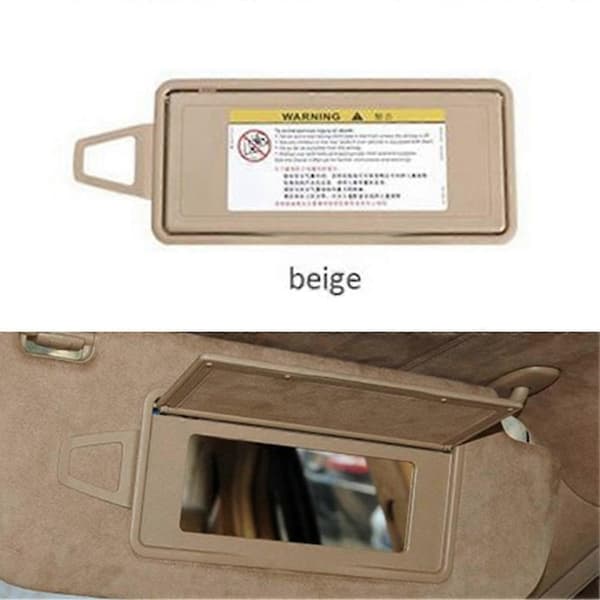 Bil Solskjerm Beskyttelse Solskjerm Bakspeildeksel Erstatning for S-Class W220 1998-2005 Beige
