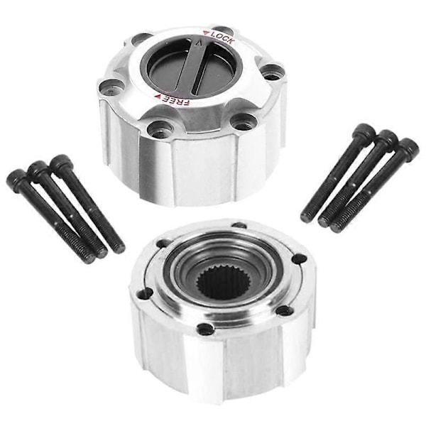 2 kpl 40250-2S610 Auton etupyörän kytkinnapa manuaalinen lukitusnapa D21 461:lle