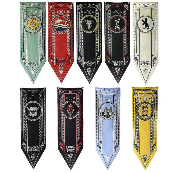 Game of Thrones Hängande Flagga 48*150cm Dekoration Frey