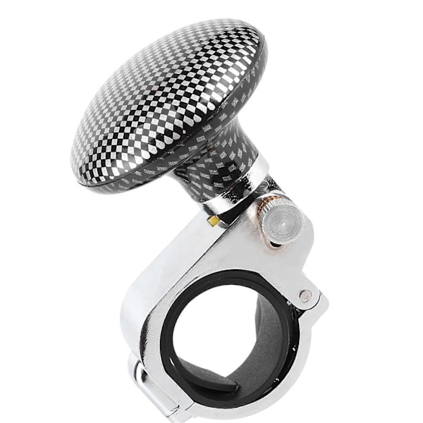Universal Bil Ratt Spinner Kule Hjelpehåndtak Kontroll (Karbonfiber Mønster)