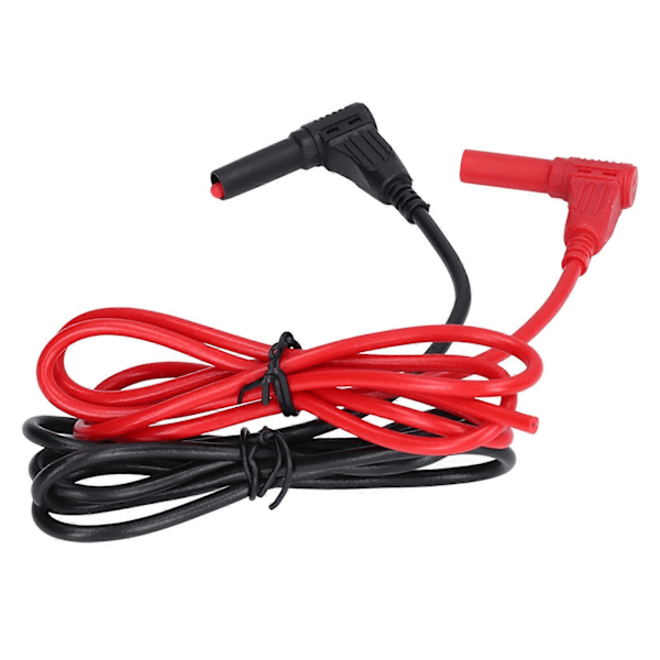 1 Set Banankontakt Multimeterkablar Mässing PA Elektrisk Testkabel för Spänningstestare 4mm