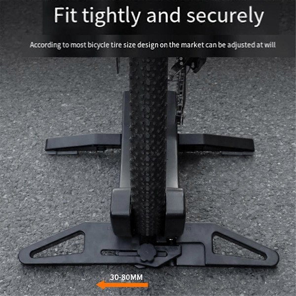 Mountainbike Cykel Display Stand Mountainbike Vej Placering Cykelbeslag til Vejcykel Stand Sort