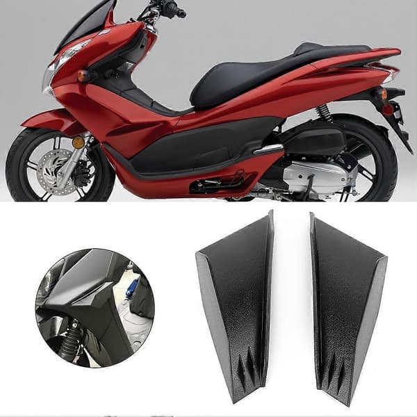 1 Par Universal Motorcykel Winglet Aerodynamisk Vinge Kit Passar För Ducati (Svart)