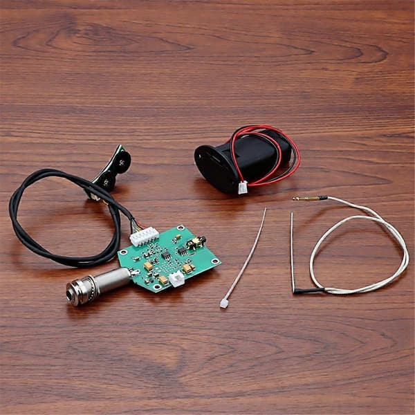 Guitar Equalizer Guitar Pickup Guitar Piezo Pickup Onboard Preamp System til Akustisk Guitar