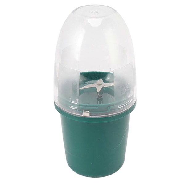Bärbar Juicekopp Multifunktionell Uppladdningsbar Liten 4-bladig Blender Fruktblandare för Hemmet 260ml Grön