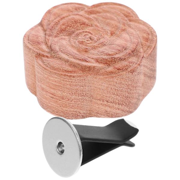 Treblokk for eterisk olje med klips, liten aromadiffuser