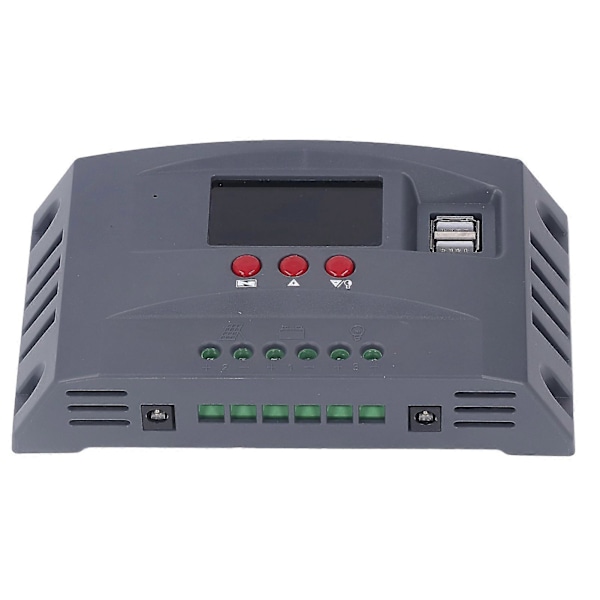 Solar Charge Controller med Lys LCD MPPT Overstrømsbeskyttelse Solar Charge Controller 12V 24V 20A