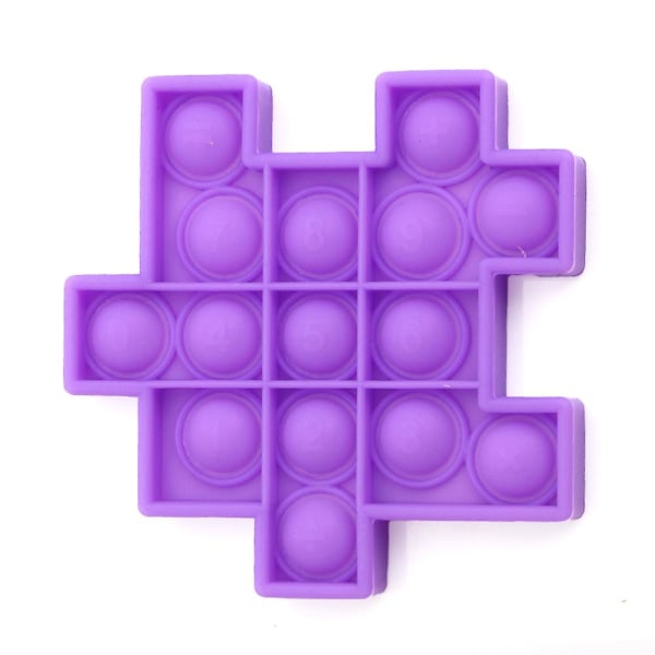 Magisk Kub Fidget Leksaker Tryck Pop It Bubbla Press Spel Sensoriska Stressreducerande Leksaker