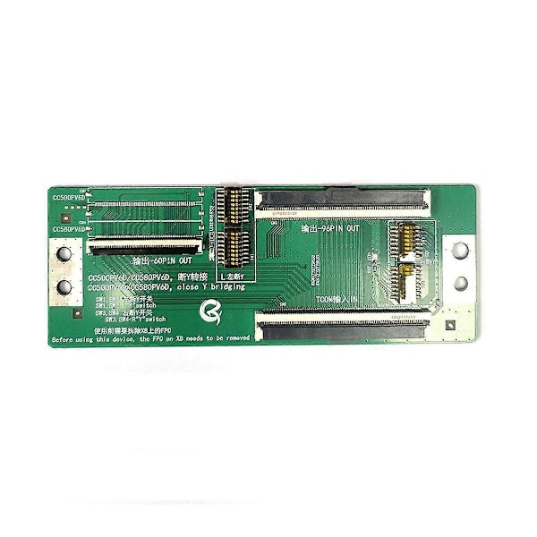 CC580PV6D Suljettu Y Siltausadapterilevy TCON 60P 96P OUT Suljettu Y Siltausadapterikortti