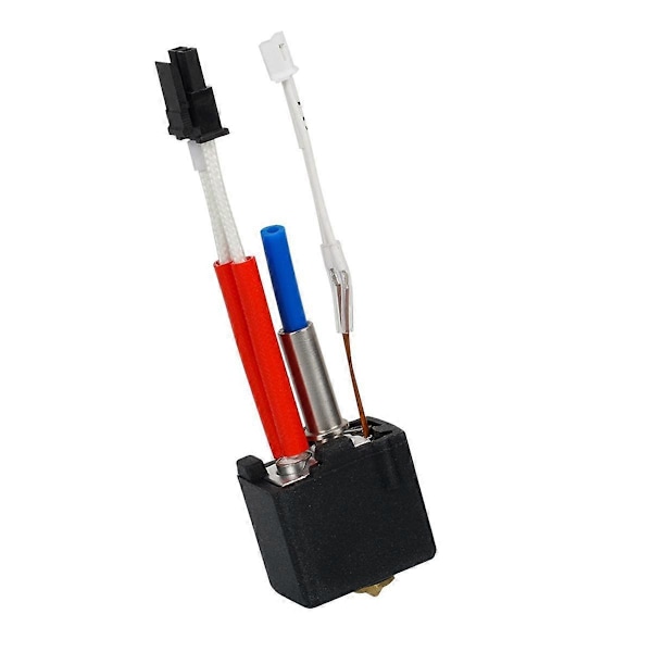 Til 2 Hotend Messing+Hærdet Stål Dyse 24V 60W Varmelegeme til 2 Neo/Max/Plus/Pro 3D Printer