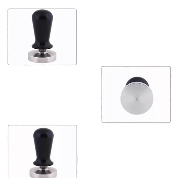 Kaffetamper i rustfrit stål, kaffebønnetamper, kaffepulverhammer til husholdningskøkken, 58 mm / 2,3 tommer