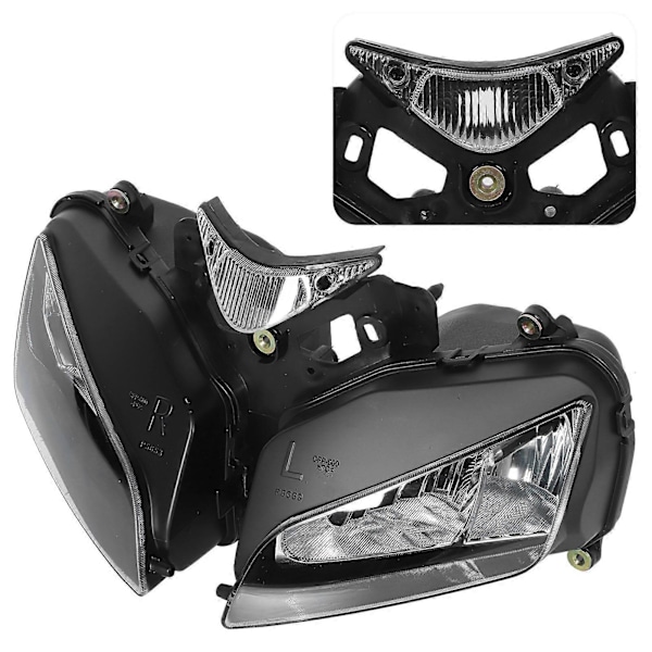 Motorcykel Forlygte Lygteglas Dæksel Samling Passer til Honda CBR1000RR 2004-2007