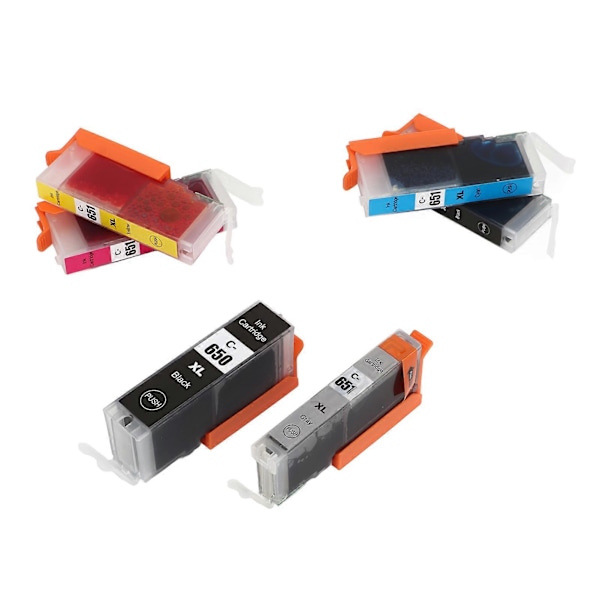 Blekkpatron Utskriftstilbehør Del for PIXMA MG5460 MG5560 MG5660 MG6360 MG6460 MG6660 6 Farger BK BK C M Y GY