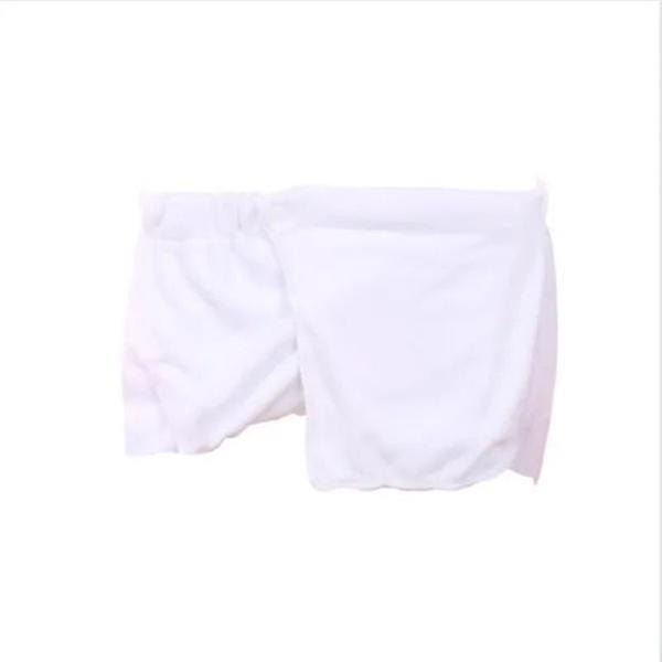 Mjuk Bärbar Badhandduk Kortbyxor Mjuk Mikrofiber Simning Strandhandduk Filt white