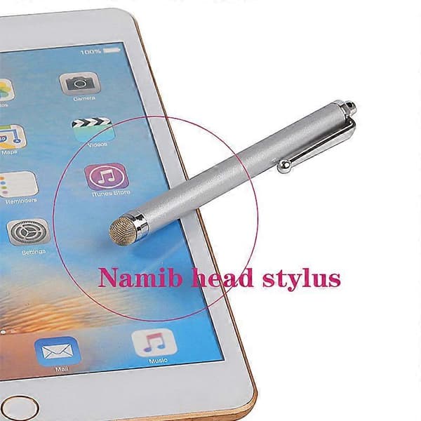 Älypuhelinkynä, 2 mustaa stylus-kynää puhelimille ja tableteille