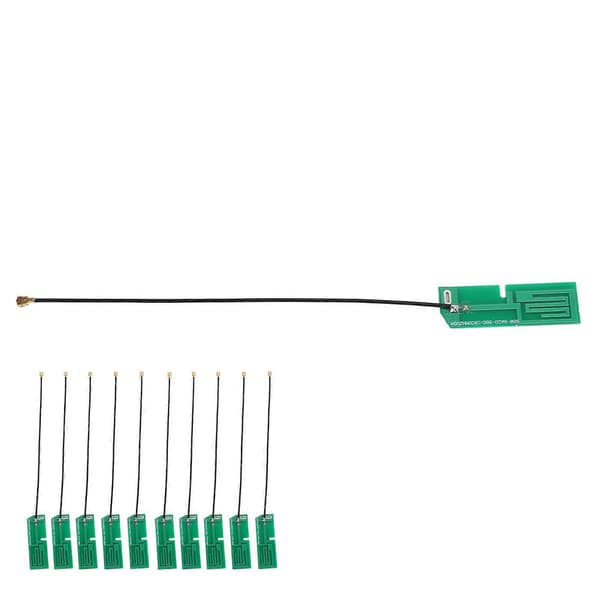 10 stk. NZ?900/1800 WiFi Bluetooth Antenne 6DBI IPEX PCB Intern Antenne til Trådløs Overvågning