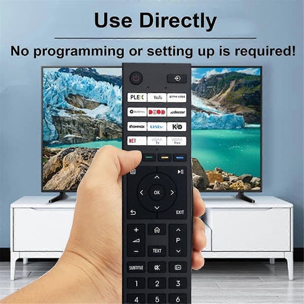 Erstatningsfjernkontroll CT-95068 for Smart TV CT-95068 Fjernkontroll