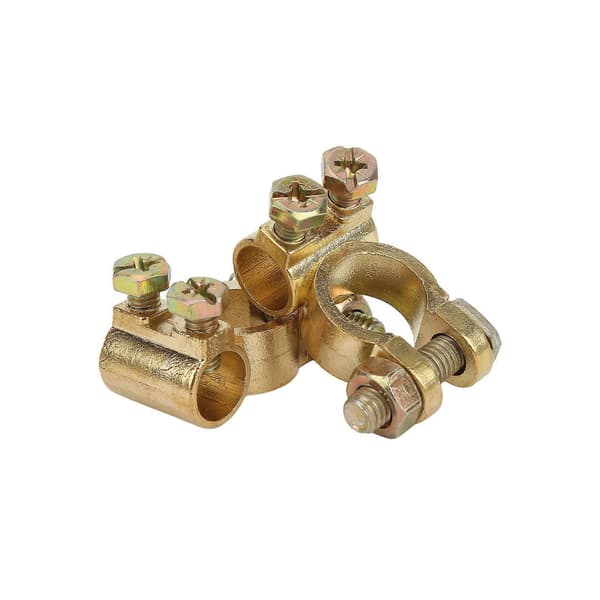 2 stk. Bilbatteripol 16–18 mm hurtigkoblinger Universal for bobiler, lastebiler, skip