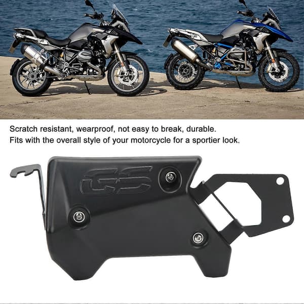 Motorcykel Øvre Ramme Udfyldning Midterste Sidepanel Beskyttelsesdæksel Sort ABS til R1200GS 2004?2012
