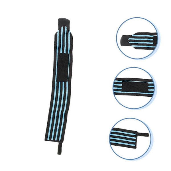 Tyngdlyftningshandledsrem Kompressionshandledsband Elastiskt handledsband Träningsutrustning Band Sport Handledsskydd B
