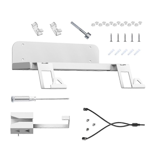 Veggfeste for spillkonsoll, spillholder, plassbesparende gamepad-oppbevaringsstativ for 5(B)