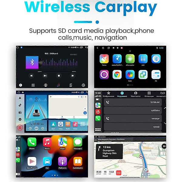 Carplay Ai Box Langaton Carplay Android Auto Mini TV Box Langaton Carplay Suljettu Box