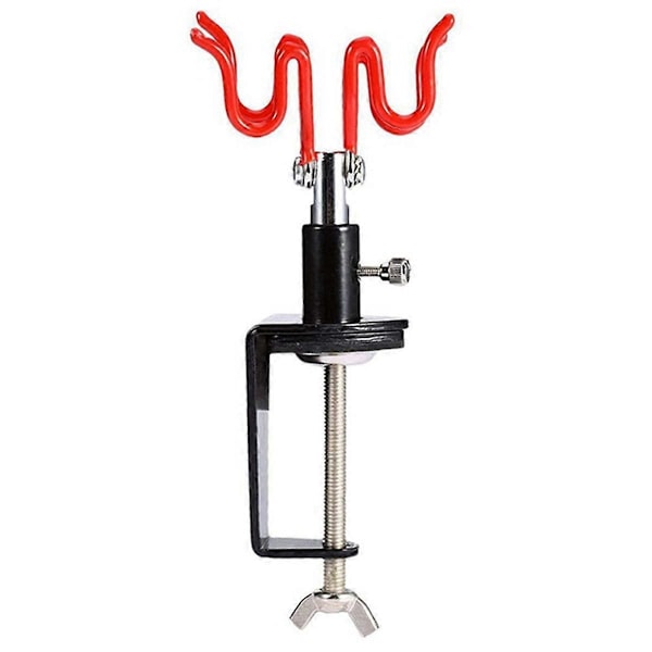Opbevaringsstativ Clip-on Holder 2 Airbrush Hobby Airbrush Dele Skrivebord Bordmontering Airbrush Værktøj Tilbehør