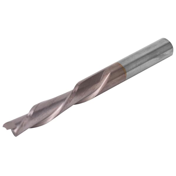 Dobbeltægget Fræser Holdbar Lige Fræser Træbearbejdningsfræser til Træ Akryl PVC 6x6x25x60mm