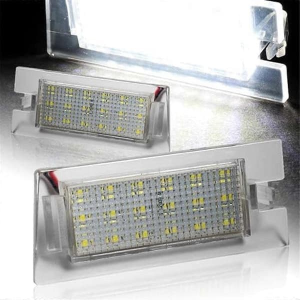 LED Nummerpladelys Hvid 68223864AB til 2014-2018 Bil Baglygter