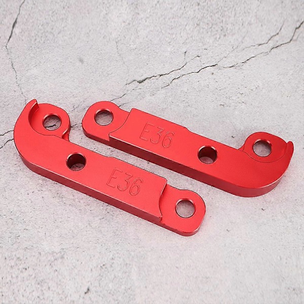 Bilrat Drift Lock Adapter Øger Drejevinkel 25%-30% Passer til E36 M3 (Rød)