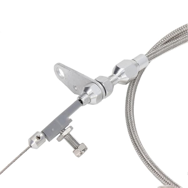 Kickdown Kabel Rustfrit Stål 158cm Længde Gaskabel Udskiftning til CHRYSLER 727 TRANSMISSIONER