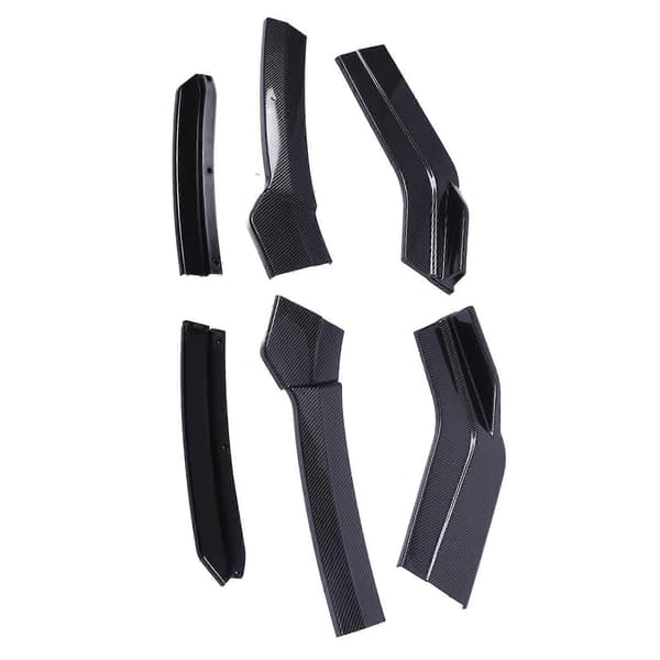 Frontfanger Splitter Karbonfiber Stil Fanger Spoiler Diffuser 170cm Lengde Erstatning for Accord Civic