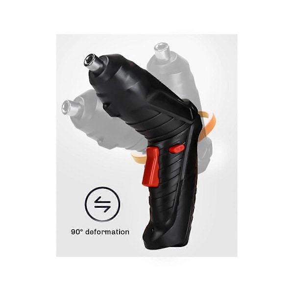 3.6V 3Nm 260rpm Elektrisk Skruvdragare Set Sladdlös Skruvdragare Uppladdningsbar Borrkit RC Bil Mini Borrar Skruvdragare