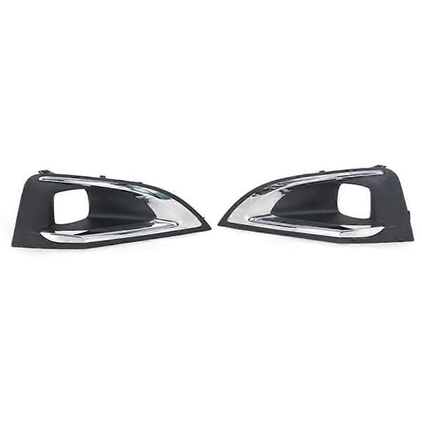 Bil Frontfanger Nedre Grill Tåkelysdeksel Uten Sensorhull Tåkelys Deksel Trim for 4008 5008 GT