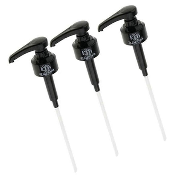 8 st Kaffe 1 Liter Dispenser Sirapspump Svart Vätskedispenser för Sirap 10ml Juiceflaskdispenserpump