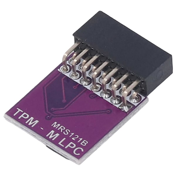 TPM 2.0 Modul LPC 14pin Fjärrkort Krypteringssäkerhetskort Tillbehör för ASUS
