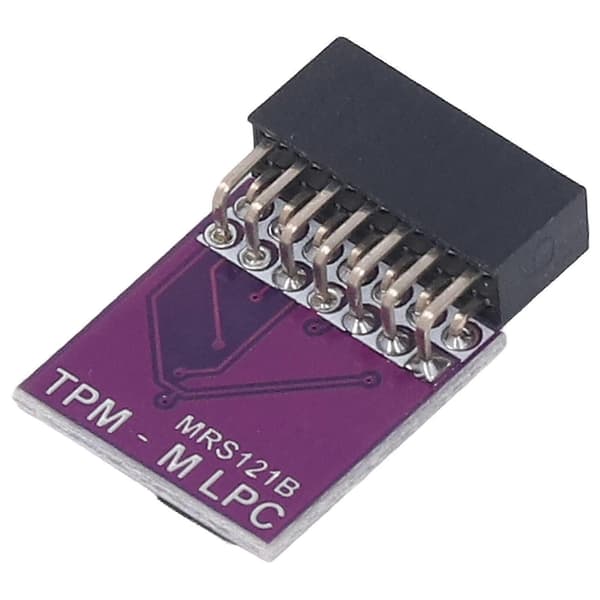 TPM 2.0 Modul LPC 14pin Fjernkort Krypteringssikkerhetskort Tilbehør for ASUS