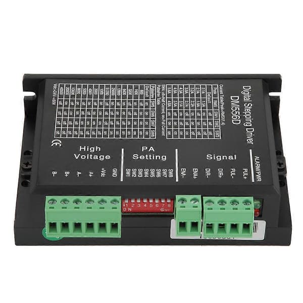 DM556D 48V DC Tofaset Høyeffekt Steppermotordriver for CNC-freser
