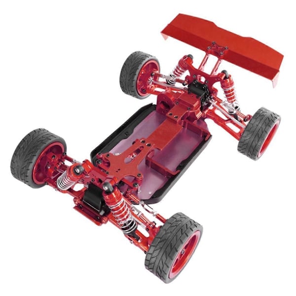 Alumiiniseoksesta valmistettu takasiipi, lisävarusteosa, metallinen GT-ankanpyrstö 1/12 1/14 144001 124019 RC-päivitysosiin