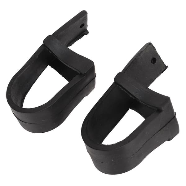 2 STK Svingarmskæde Gummi Slider Sort Ridsefast Passer Til 110cc 125cc 140cc PIT Quad Dirt Bike ATV