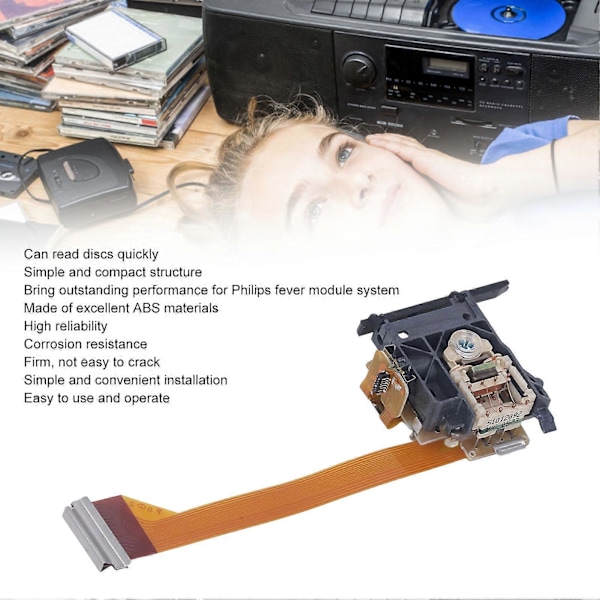 Optinen poimintalaserlinssi laserpään vaihto Fever Module CD Pro2 LF VAU1254 VAU1255 VAU1252 -yksiköille
