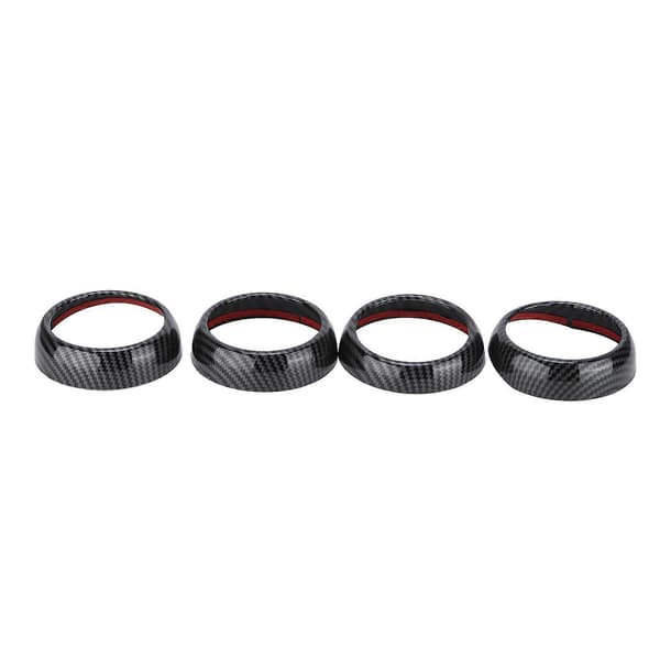 Luftventil deksler i karbonfiberstil, erstatning for Smart Fortwo/Forfour 453 2015?2021