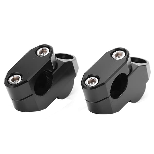 7/8 tum Styrhöjare CNC Aluminiumlegering Universal Motorcykel Modifieringstillbehör Svart