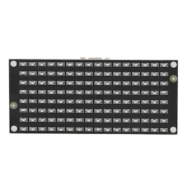 LED Matrise Kontrollmodul 8x16 Panel IC2 Kommunikasjon Display DC3.3?5V Enkeltkortdatamaskiner