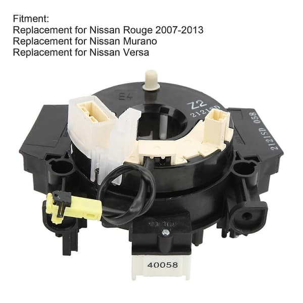 Squib Spiral Kabel Klockfjäder Rattkabel Klockbyte för Nissan Rouge Murano Versa