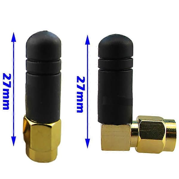 2 STK 3DBi 2.4Ghz WIFI Antenne SMA Han Router Bluetooth Antenner Trådløst Modul 2.4G Antenne Ekstern